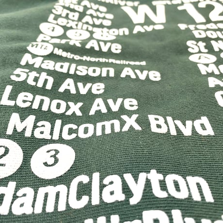 "HARLEM" HeavyWeightHoodie Green