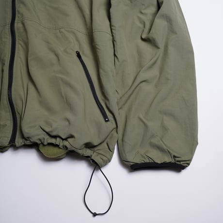 "THE HARLEM" Reversivle NYLON FREECE JKT OLIVE