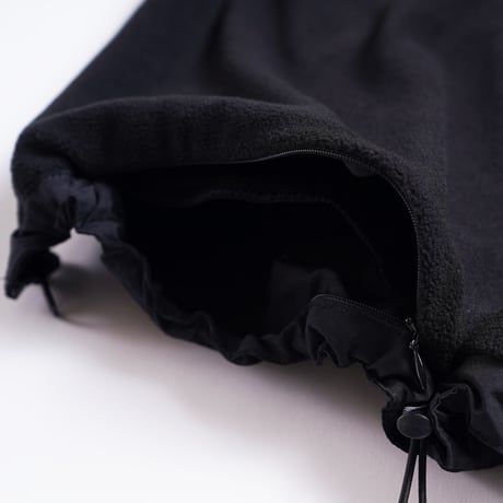 "THE HARLEM" Reversivle NYLON FREECE JKT BLACK