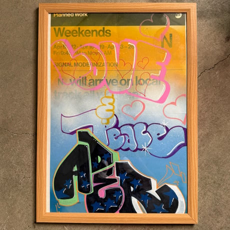 ROB ADER "N Train" Announcement Poster pt2