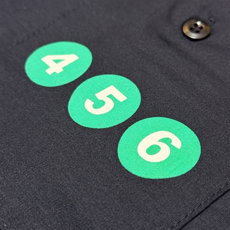 "EAST HARLEM"  4.25oz WorkShirt Navy