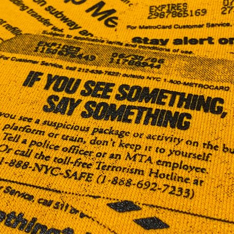 "The MetroCard" 8oz YellowSweat