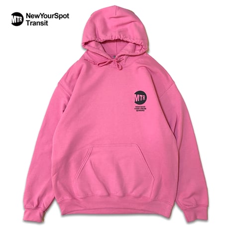 "ViewFromQueens" 8oz HOODIE PINK