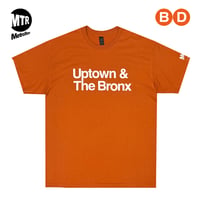 ”Uptown & The Bronx"B.D 6oz Tee TexasOrange