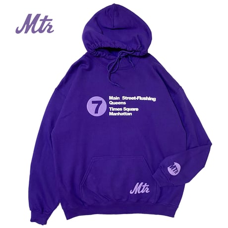 "The 7Train Pt2" 8oz Hoodie Purple