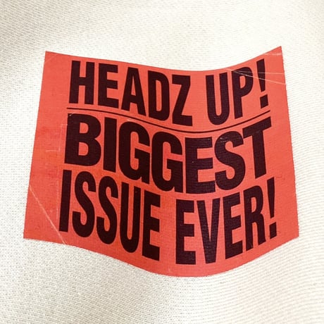 "CLASSIFIEDS 97" HeavyWeightSweat Cream