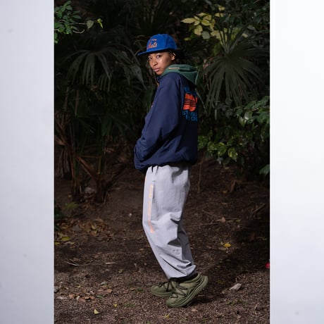 "STATEN ISLAND FERRY CREW TYPE" NYLON PANTS GRAY