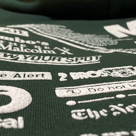 "Lexington Av Local" 8oz Hoodie Green