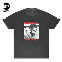 "NO SELLOUT" 6.1oz GarmentDye Tee PepperBlack