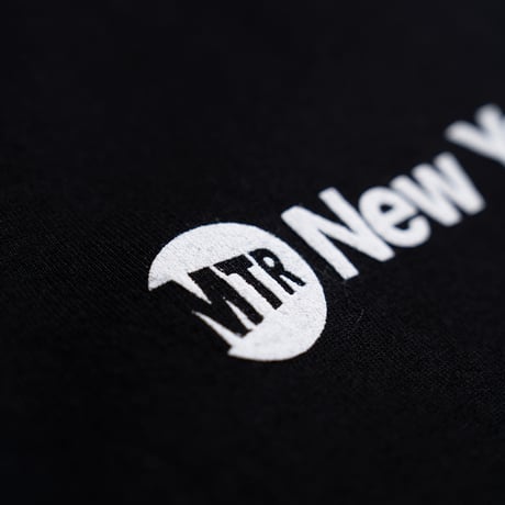 "STATEN ISLAND SUBWAY MAP Pt1" 7.5 oz Max Heavyweight L/S Tee Black