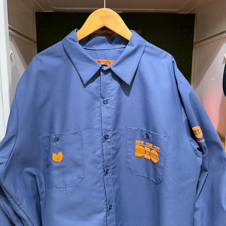 "StatenIslandFerry" WorkShirt PostmanBlue XL