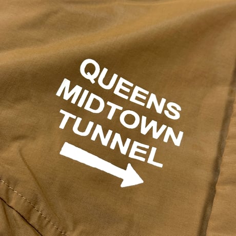 "MTR Bridge and Tunnels" NYLON Heavy JKT  BEIGE BROWN