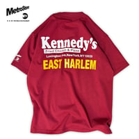 "KENNEDY FRIED CHICKEN"6.5oz HeavyWeight Tee Burgundy