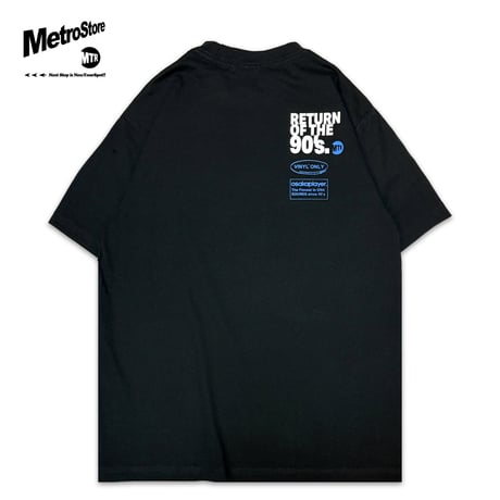 "Return of the 90's" 7.5 oz Max Heavyweight Tee Black
