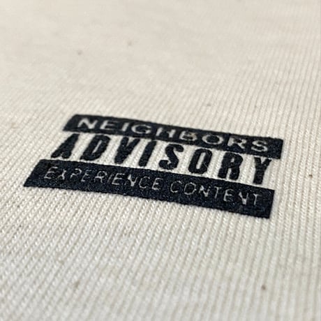 "ONELOVE" US COTTON 6oz L/S Tee  Natural