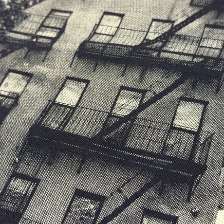 "EAST HARLEM pt2" GarmentDyed 6.1oz Tee Navy