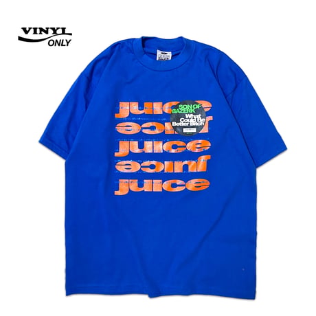"Juice"  6.5oz HeavyWeight S/S Tee Blue