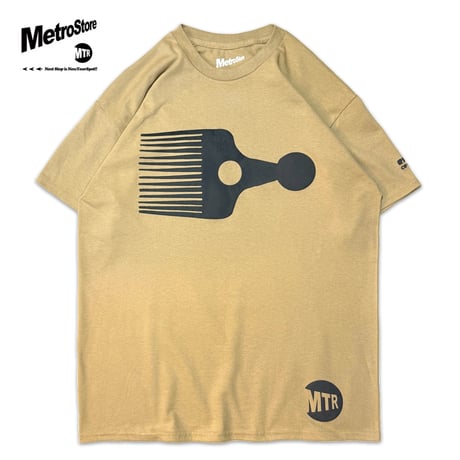 ”Return of the 90`s" BoroughCheck 6oz US COTTON S/S Tee Tan