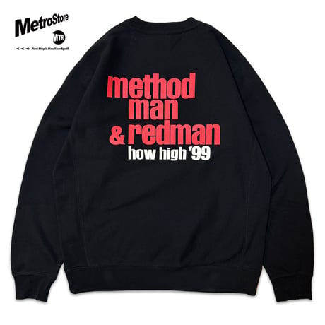 "Return of the 90's" HeavyWeight13.5oz Sweat Black
