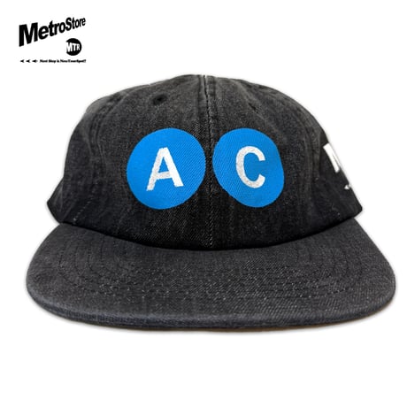"A.C.Train" Subway Cap DENIM BLACK