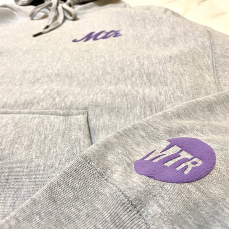 "The 7Train" 13.5oz HeavyWeight Hoodie GreyHeather