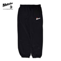 "MTR BASIC" Cottonlike NYLON PANTS  BLACK