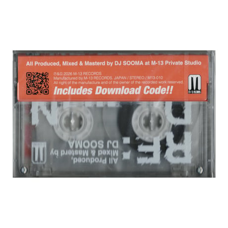 DJ SOOMA / RE:DESIGN "Cassette Tape + DL code"