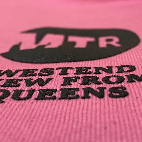 "ViewFromQueens" 8oz HOODIE PINK