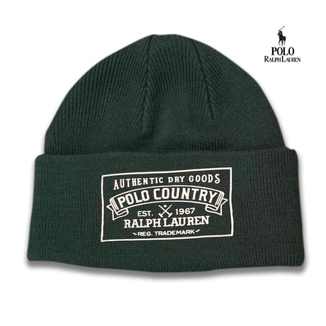 POLO RALPHLAUREN POLO COUNTRY KNIT CAP