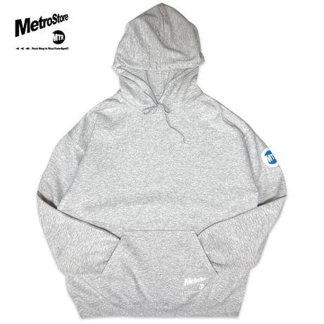 "MTR BASIC" 8oz Hoodie AshGrey