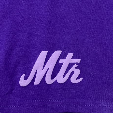 "The 7Train Pt2" 6oz US COTTON L/S Tee Purple