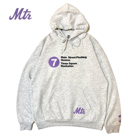 "The 7Train Pt2" 8oz Hoodie Ash