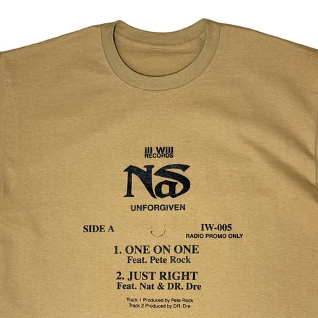"THE AWAKENING" Pt3 NAS 6oz Cotton Tee TanBeige