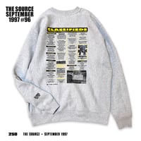 "CLASSIFIEDS 97" HeavyWeightSweat AshGrey