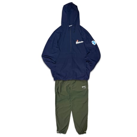 "MTR BASIC" NYLON ANNORAK PARKA NAVY