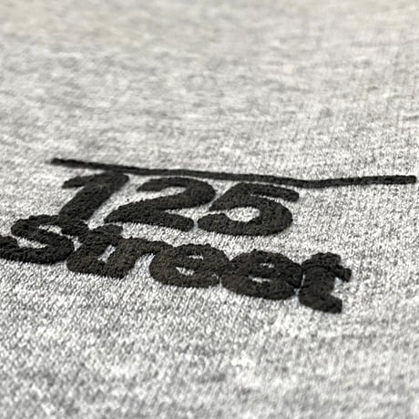 "125street AD"  8oz Sweat MixGray
