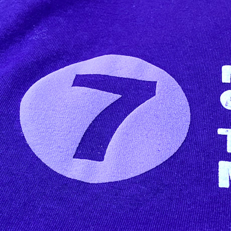 "The 7Train Pt2" 6oz US COTTON L/S Tee Purple