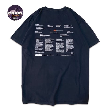 “CraigMack US ORIGINAL VINYL” Tee  BLACK