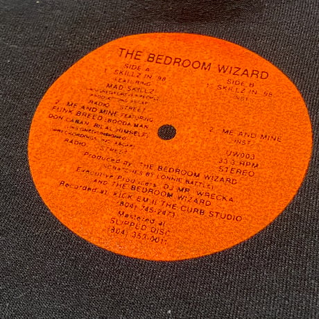 "BedroomWizard" 8oz Hoodie pt1 Black