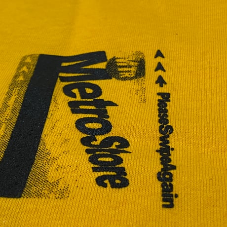 "Vending Machine" US COTTON 6oz S/S Tee GOLD YELLOW