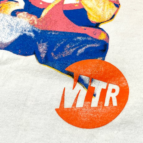 "THE TRACKMASTERS" 6.5oz HEAVY WEIGHT PROCLUB Tee White