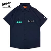 "EAST HARLEM"  4.25oz WorkShirt Navy