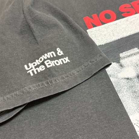 "NO SELLOUT" 6.1oz GarmentDye Tee PepperBlack