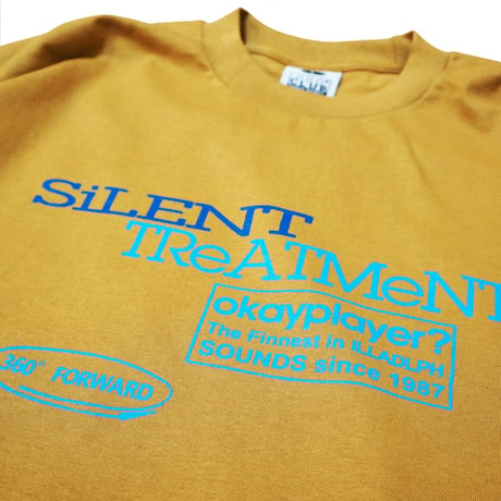 "SilenTreatment"  6.5oz HeavyWeight S/S Tee Mastard  pt2