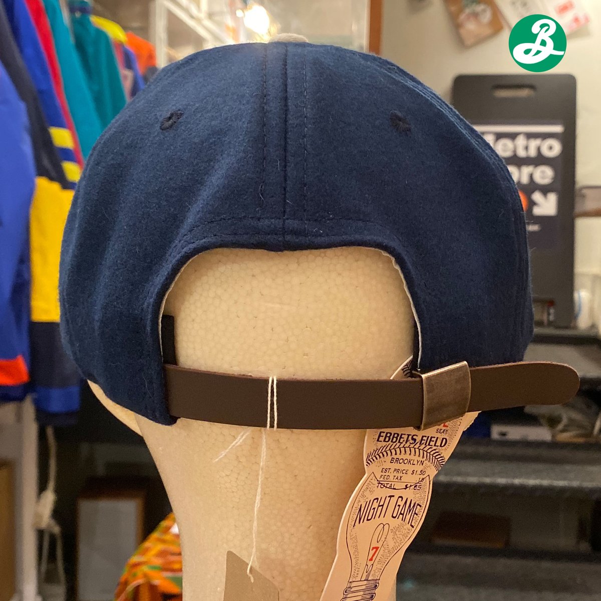 BROOKLYN BREWERY X EBBETS FIELD FLANNELS CAP |