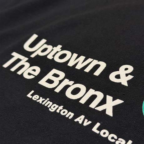 "EAST HARLEM" GarmentDyed 6.1oz Tee Black