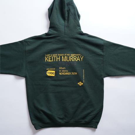 "AVAILABLE AT BESTBUY" KEITH MURRAY PROMO HOODIE GREEN