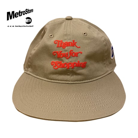"ThankYouShopping" PuffInkCap LightBrown