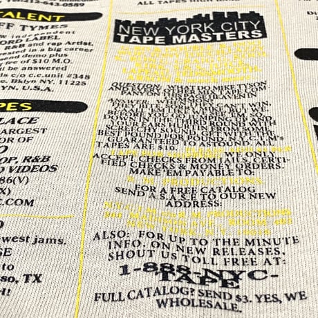 "CLASSIFIEDS 97" 6oz LongSleeve Tee  SAND