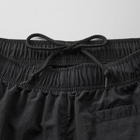 "Subway" COTTONLIKE NYLON PANTS CHARCOAL